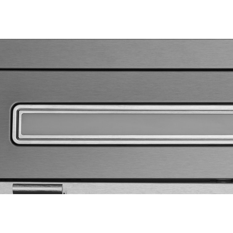 30" Black Stainless Steel Convertible Wall Mount Range Hood