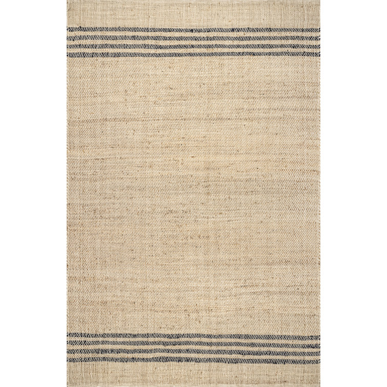 Lauren Liess Natural Jute Striped 4' x 6' Area Rug