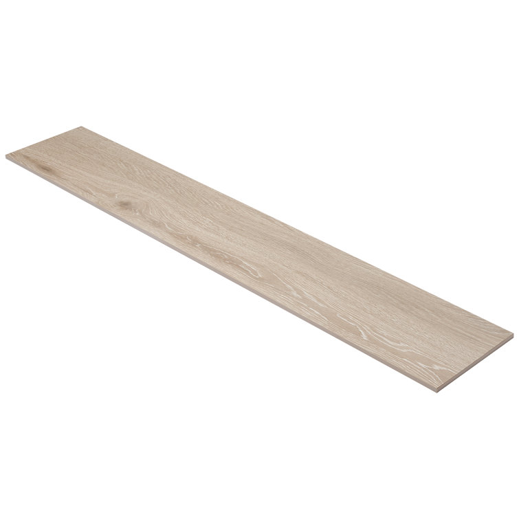 Mulberry Matte Brown Large Format Porcelain Wood Look Tile