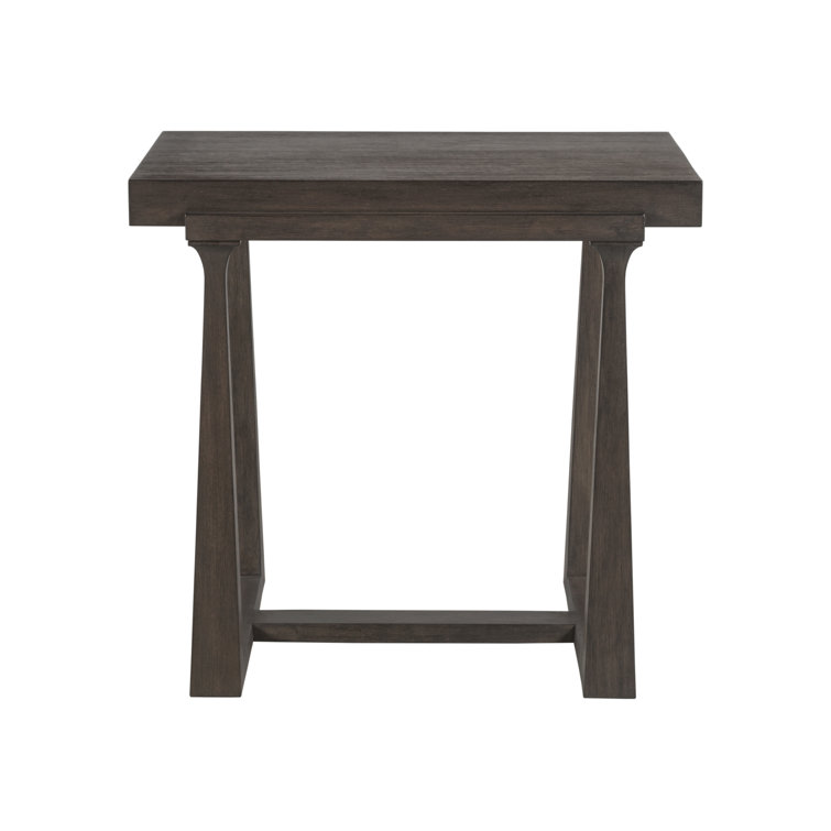 Grantland 27" Medium Brown Mahogany Rectangular End Table