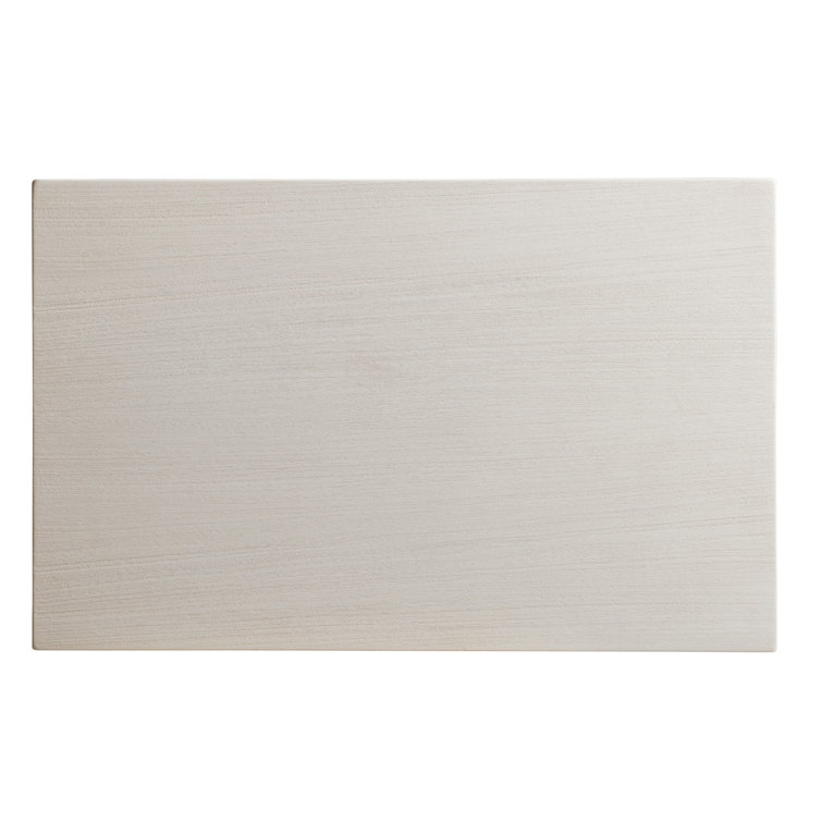 Shell White Transitional 3-Drawer Mahogany Nightstand