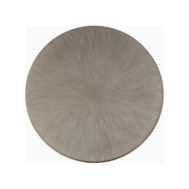 Bianco Round Mahogany and Veneer Coffee Table