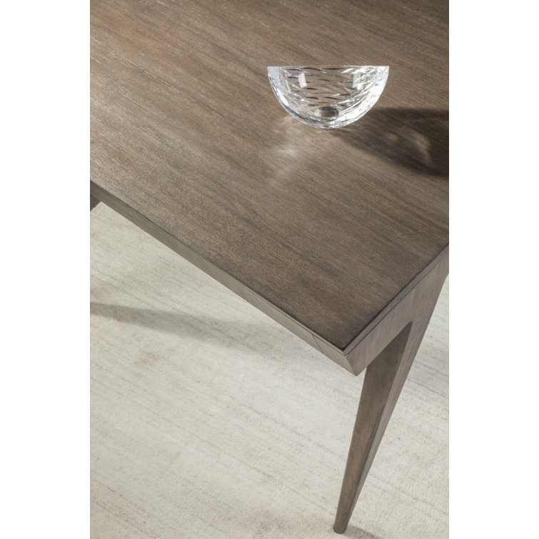 Cohesion Haiku Extendable Mahogany Dining Table for Eight