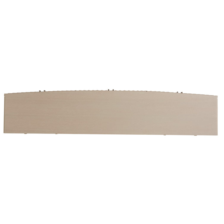 San Marcos White Transitional Media Console with Cabinet