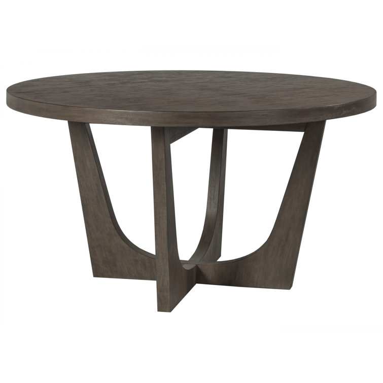 Grigio Transitional 54" Mahogany Round Dining Table
