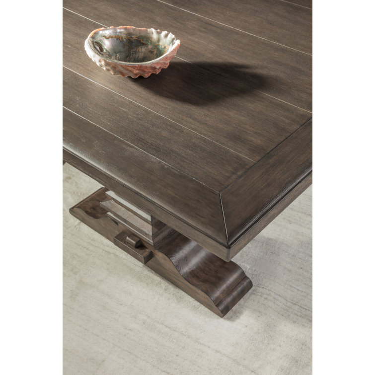 Traditional Extendable Mahogany Dining Table in Rich Brown