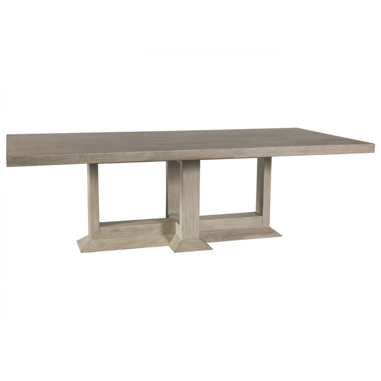 Bianco Transitional Mahogany Rectangular Dining Table