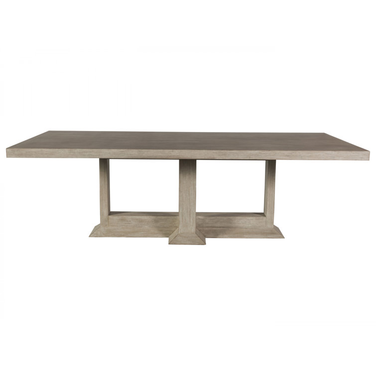 Bianco Transitional Mahogany Rectangular Dining Table