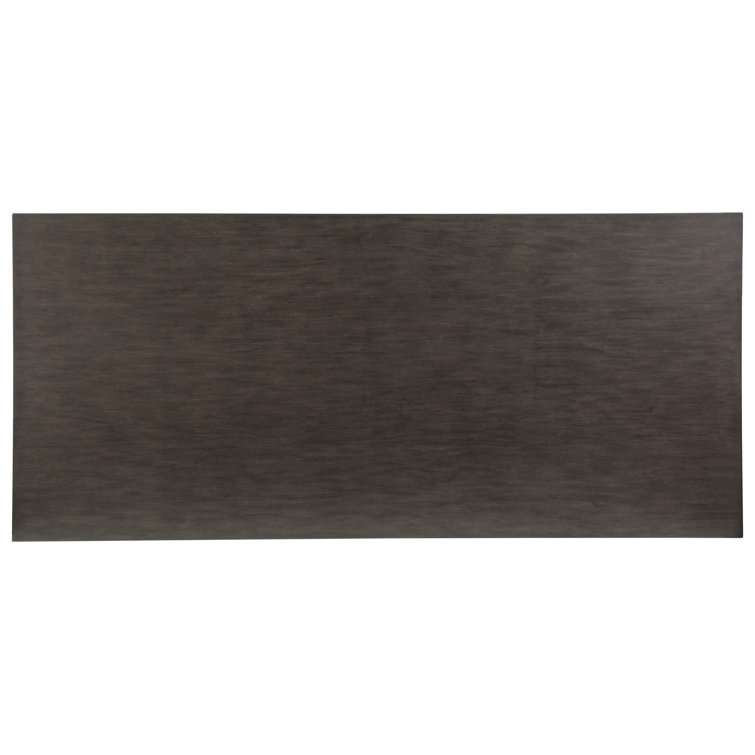 Cohesion Emissary 44"x96" Transitional Mahogany Dining Table in Warm Gray