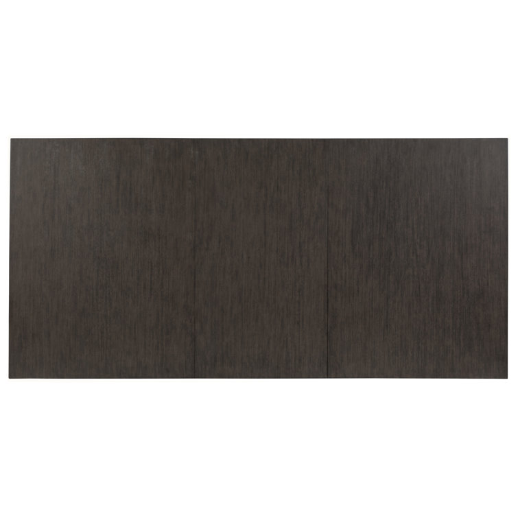 Mahogany Brown Extendable Rectangular Dining Table