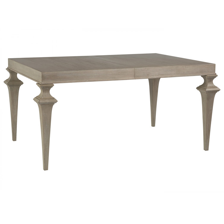 Bianco Wash Extendable Mahogany Dining Table 63"-85"