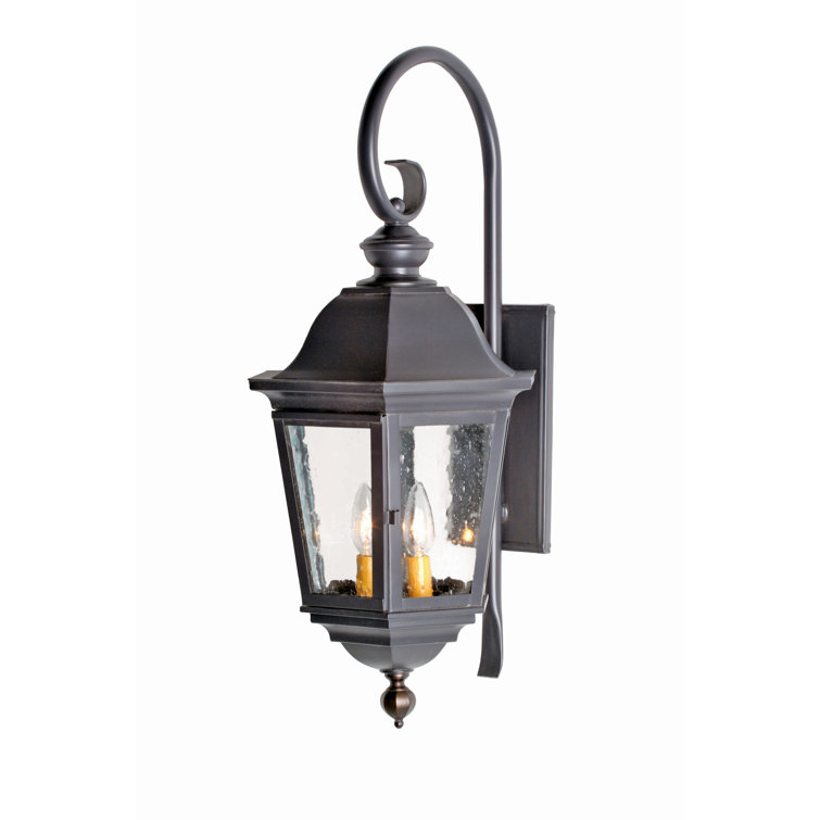 Tiamo Blackwash Bronze 2-Light Outdoor Wall Sconce