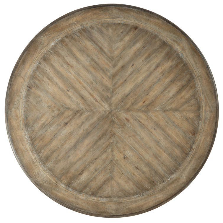 Castella Antique Slate 60" Reclaimed Wood Round Dining Table