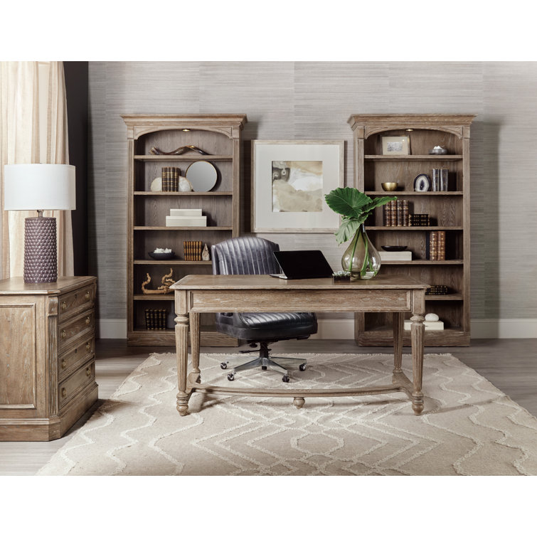 Sutter Traditional Brown Oak 34'' Lockable Lateral File Cabinet