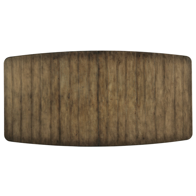 Anders Natural Wood Extending Farmhouse Dining Table