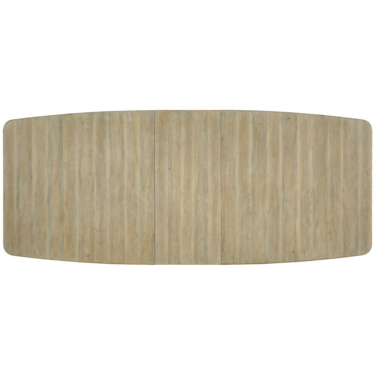 Anders Natural Wood Extending Farmhouse Dining Table