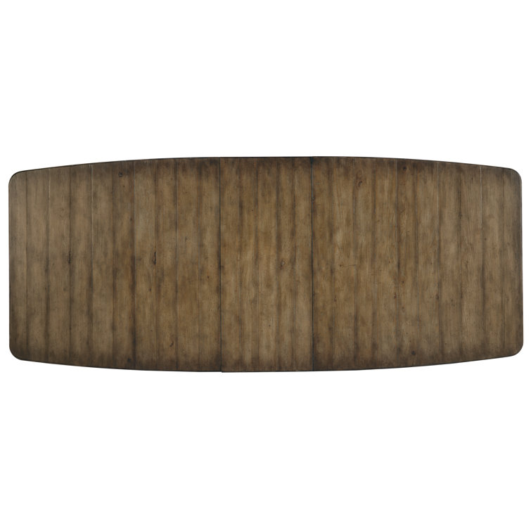 Anders Natural Wood Extending Farmhouse Dining Table