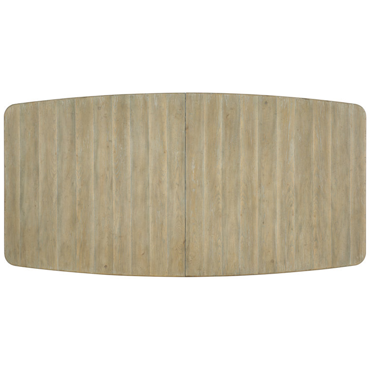 Anders Natural Wood Extending Farmhouse Dining Table