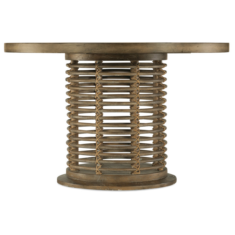 Cumberland 48" Round Solid Wood Brown Dining Table