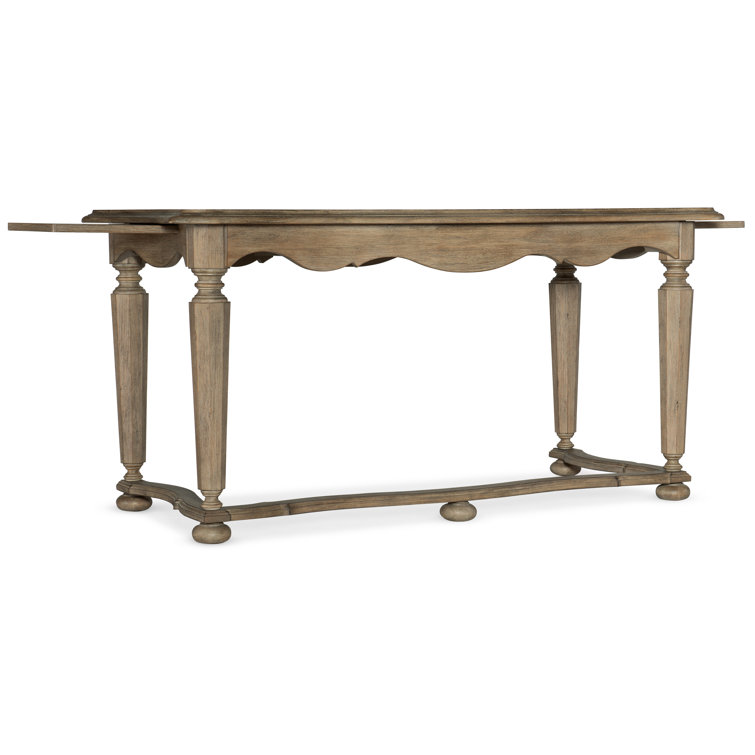 Corsica Executive Gray Beige 60" Wood Home Office Desk with Drawer