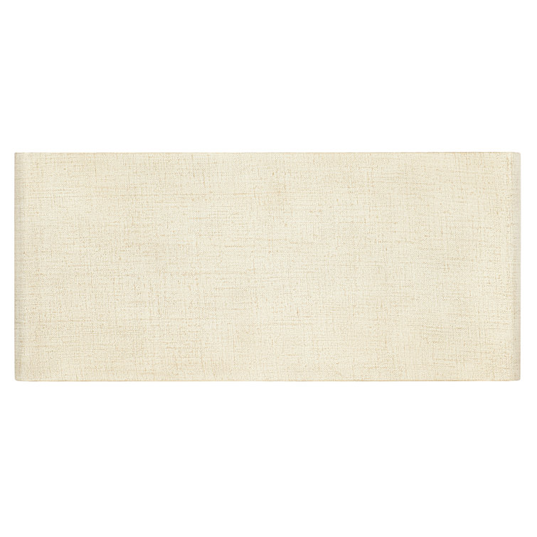 White and Beige Transitional Four-Drawer Bachelor Chest