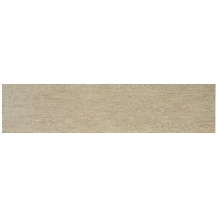 Cascade Transitional 76'' Beige Oak Media Console