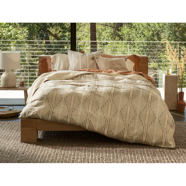 Harvest Organic Cotton Ikat Full/Queen Duvet Cover