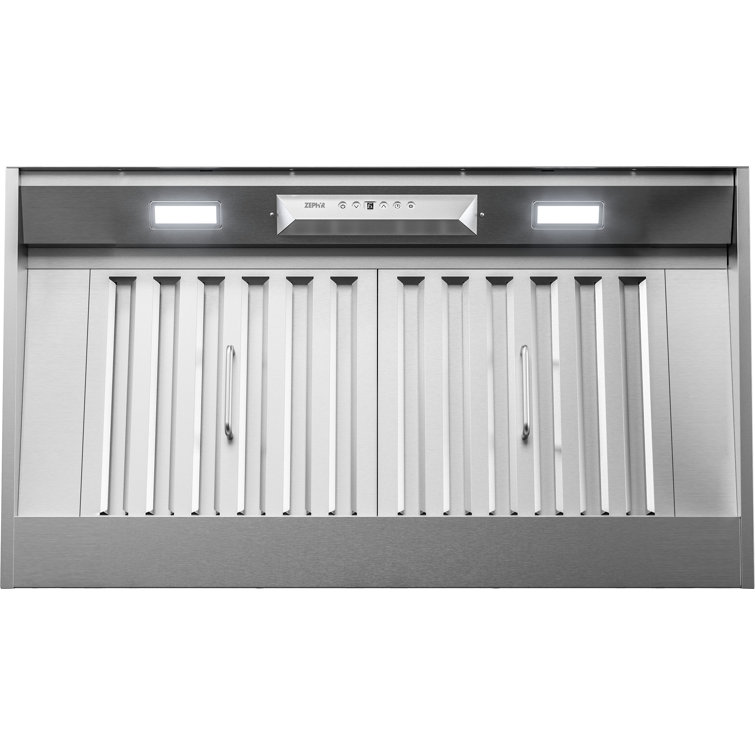 Zephyr Monsoon I 36" Stainless Steel Insert Range Hood with LED Light