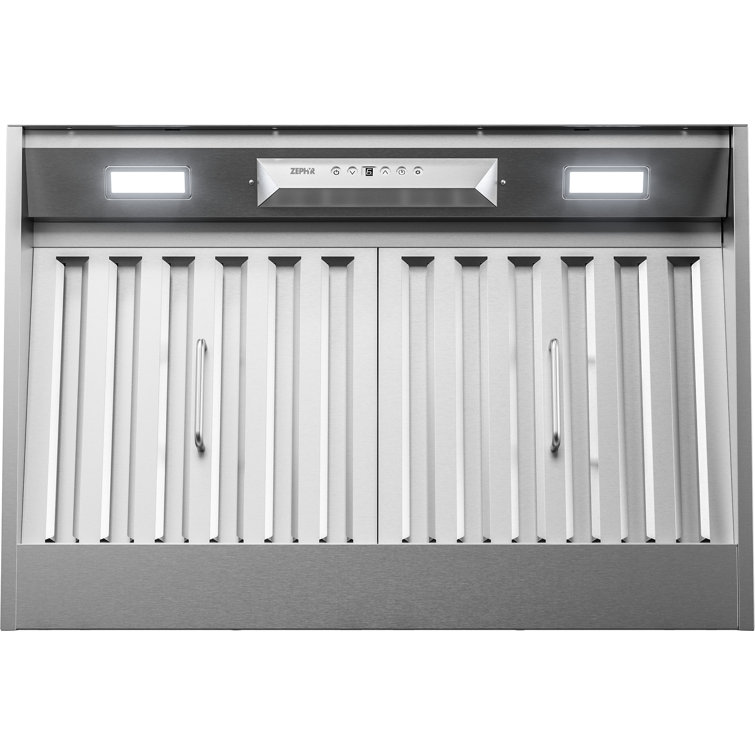 Zephyr Monsoon I 30" Stainless Steel Insert Range Hood with LED Light