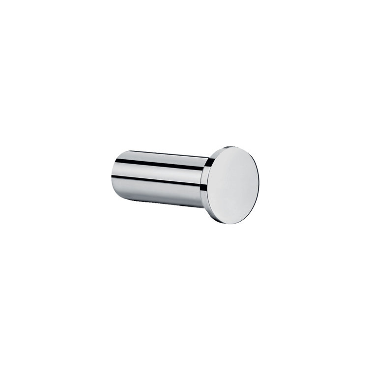 Chrome Modern Wall Mounted Single Towel Hook