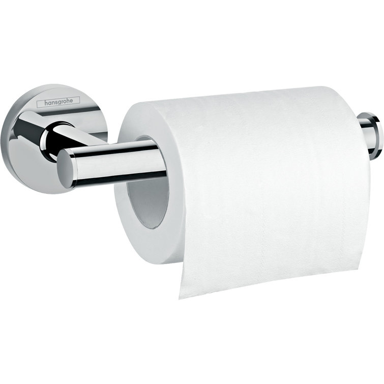 Chrome Modern Wall Mount Toilet Paper Holder