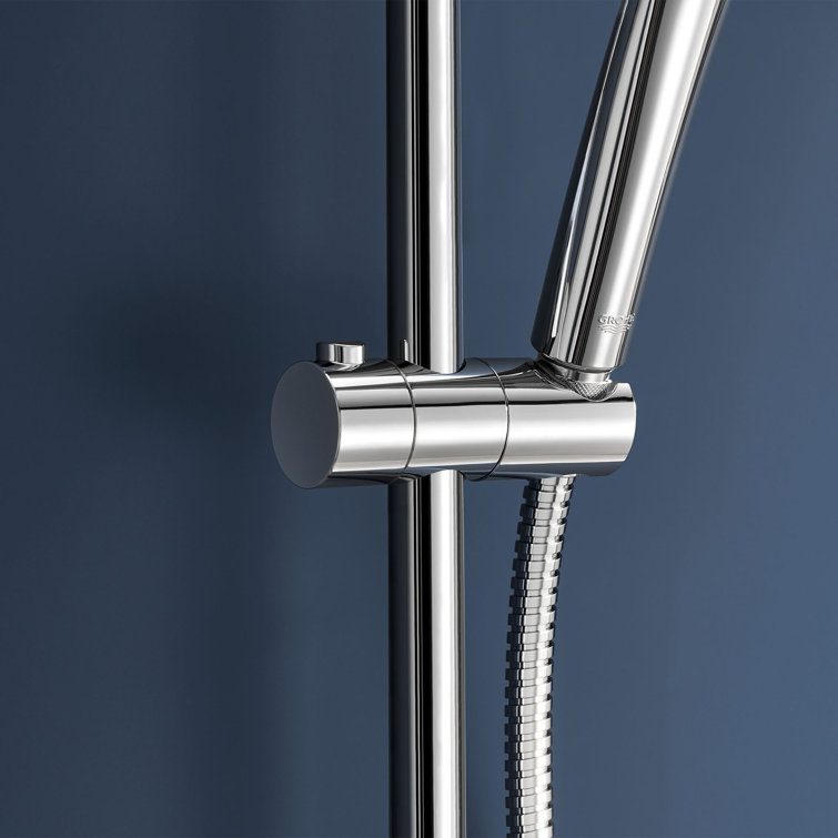 Euphoria Starlight Chrome Adjustable Multi-head Shower System