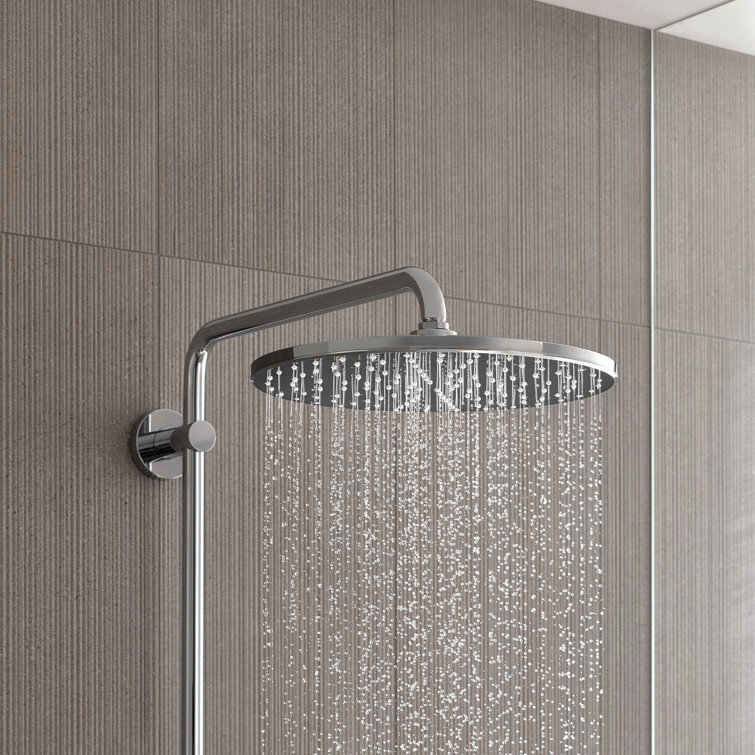 Euphoria 310 Chrome Thermostatic Shower System with Rain Showerhead
