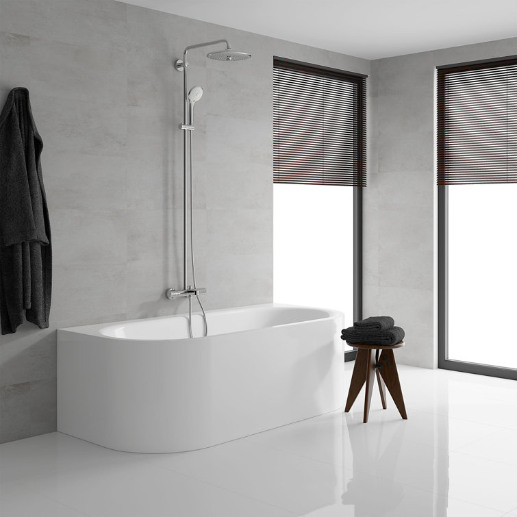 Euphoria Starlight Chrome Adjustable Multi-head Shower System