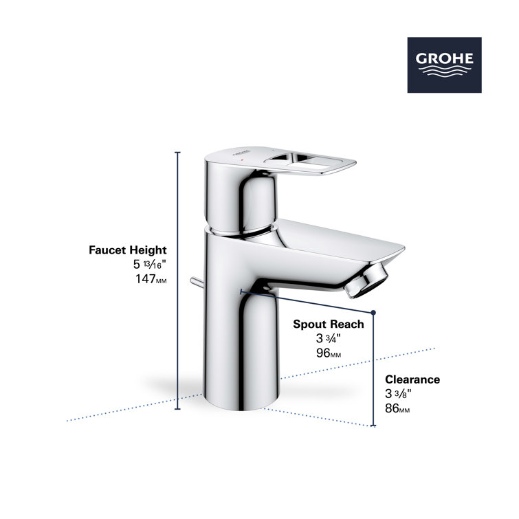 Starlight Chrome Single Hole Bathroom Faucet