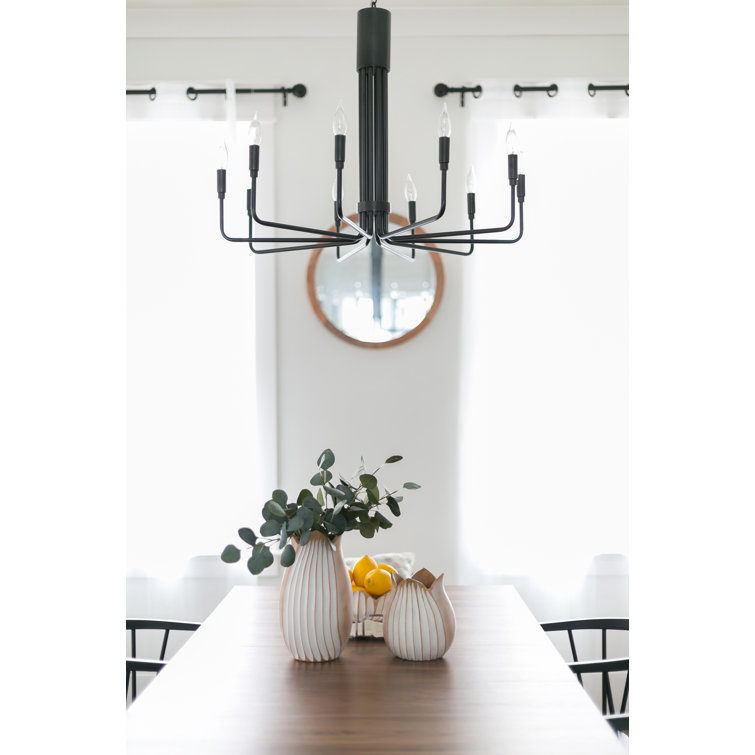 Mitzi Brigitte Old Bronze 10-Light Candelabra Chandelier