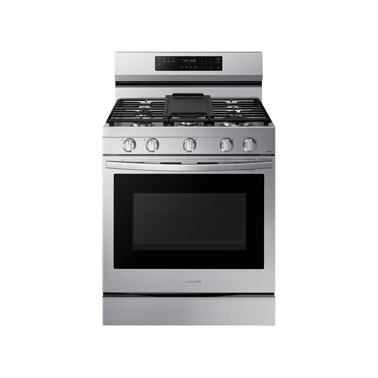 Samsung 6.0 Cu. Ft. Stainless Steel Smart Gas Range with Convection