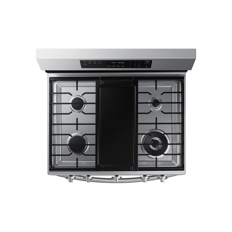 Samsung 6.0 Cu. Ft. Stainless Steel Smart Gas Range with Convection