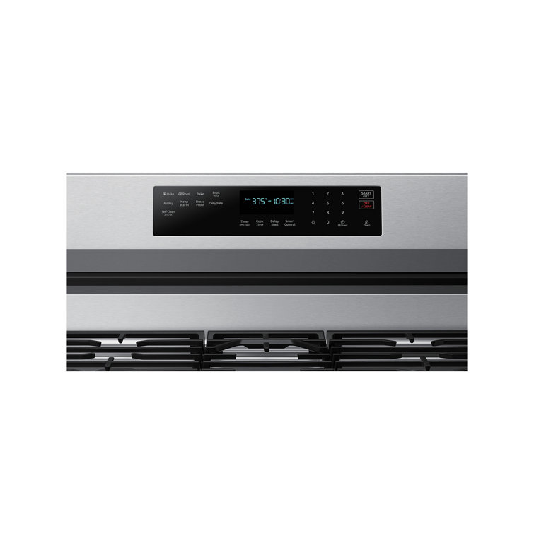 Samsung 6.0 Cu. Ft. Stainless Steel Smart Gas Range with Convection