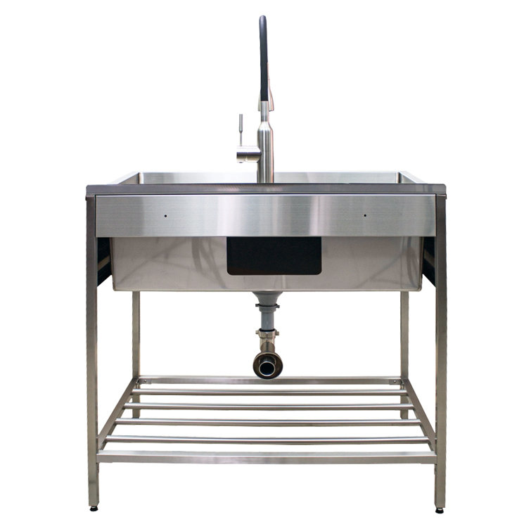 36'' Stainless Steel Freestanding Farmhouse Laundry Sink