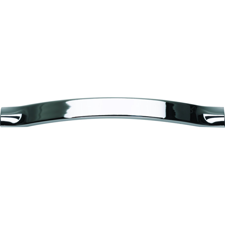 Polished Chrome Low Arch Bar Pull with Mounting Hardware