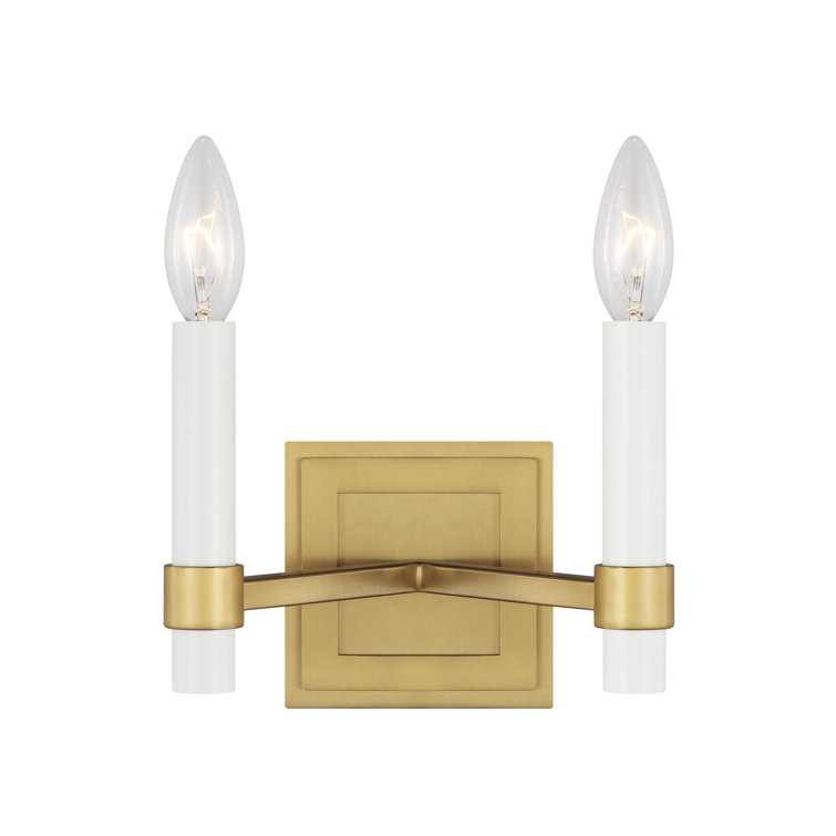 Marston 6.5'' Dimmable Brass Candle Wall Sconce