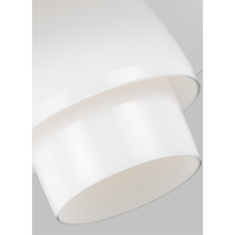 Ellen's Sleek Burnished Brass 1-Light Indoor/Outdoor Pendant