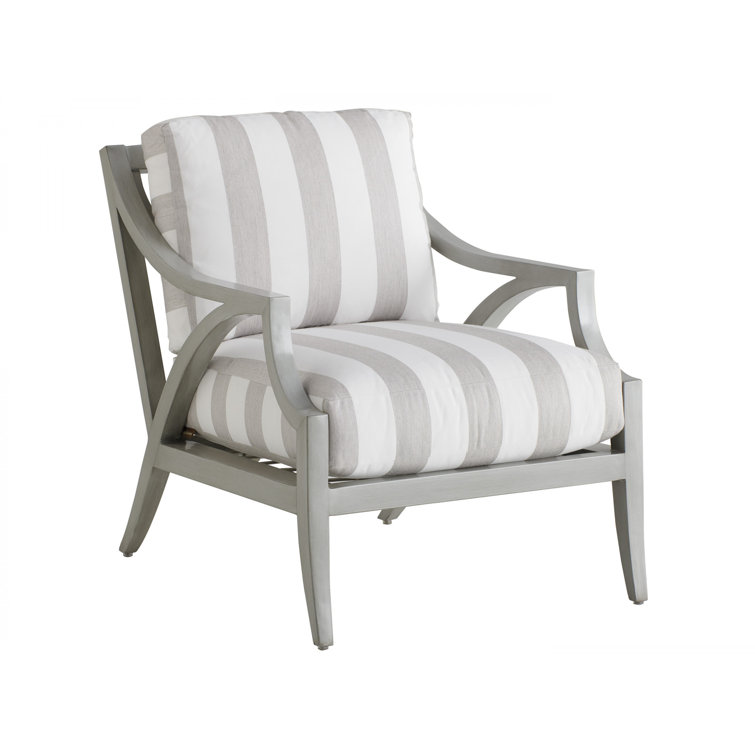 Gray Aluminum Rectangular Outdoor Cocktail Table