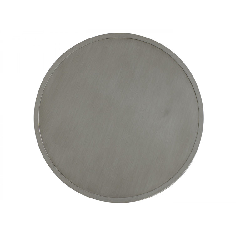Gray Aluminum Rectangular Outdoor Cocktail Table