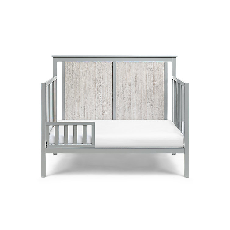 Connelly Gray 4-in-1 Convertible Crib with Veneer Panels