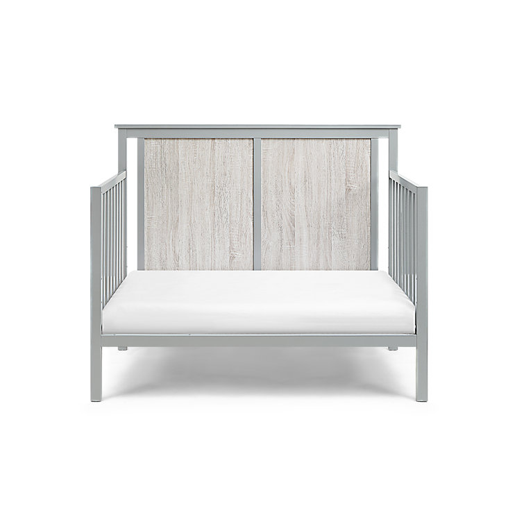 Connelly Gray 4-in-1 Convertible Crib with Veneer Panels
