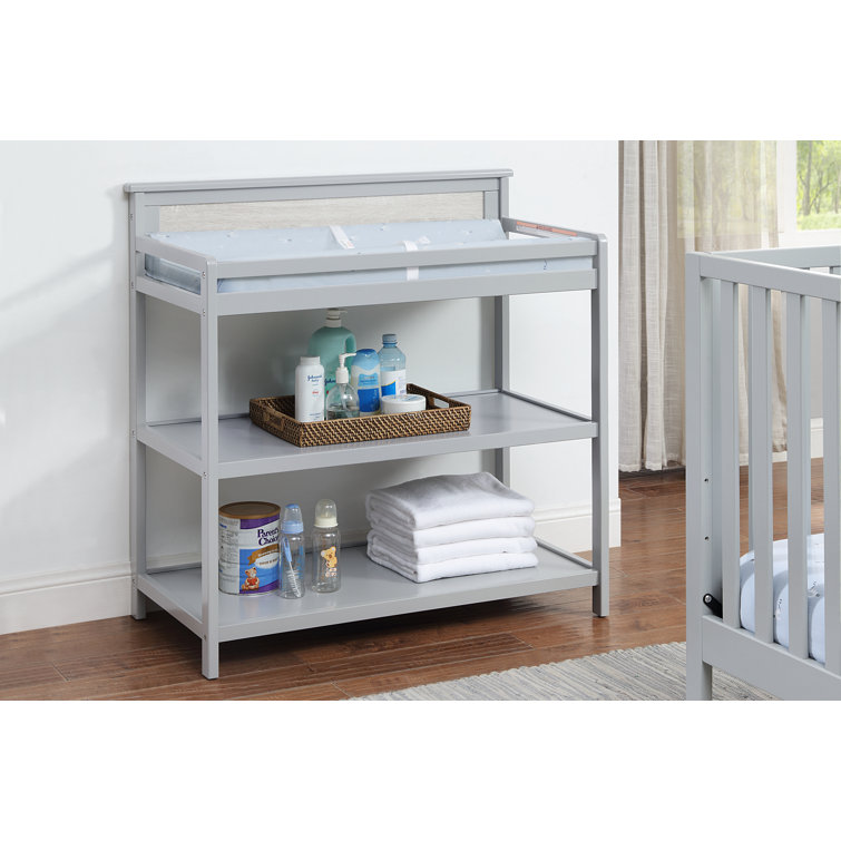 Connelly Gray 4-in-1 Convertible Crib with Veneer Panels