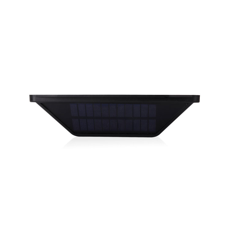 Black Solar LED Motion Sensing Wall Light (2 Pack)