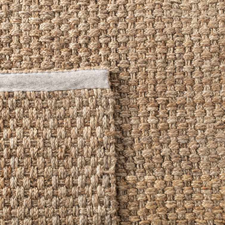Nigel Wheat Handwoven Jute 8' x 10' Area Rug